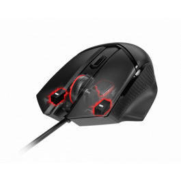 MSI Clutch GM20 Elite ratón mano derecha USB tipo A Óptico 6400 DPI MSI Clutch GM20 Elite ratón mano derecha USB tipo A Óptico 6400 DPI