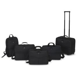 Dicota Eco Multi Plus SCALE Bandolera para Portátil 14-15.6" Negro, Fabricada con PET Reciclado