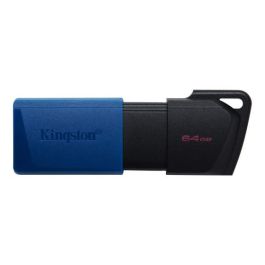 KINGSTON Pendrive USB3.2 DT EXODIA 64GB Negro/Azul Llavero Precio: 6.9900006. SKU: S7739002