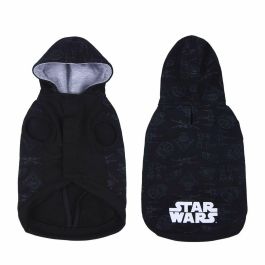 Star Wars Sudadera para Perro con Diseño de Darth Vader, Algodón Cepillado, Color Negro, Talla XXS