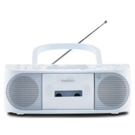 Medion AAAPE16805 Radio CD K7 FM con 2x3W RMS - Reproductor de Música Compacto y Portátil, Azul Precio: 86.79000033. SKU: B19FZ6NYK3
