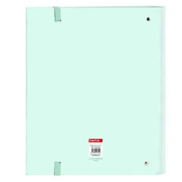 Safta Carpeta 4 anillas 35mm con recambio color menta 27x32x3,5 para niños