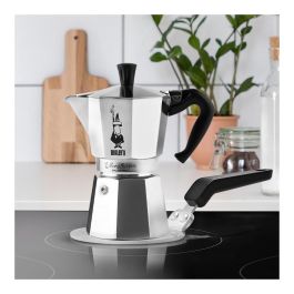 Bialetti DCDESIGN08 Placa de Inducción Metal Negro Acero Inoxidable 13 cm