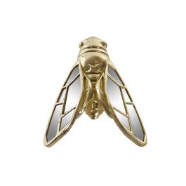 DKD Home Decor Figura Glam Dorado Resina Cristal 11.5 x 4.5 x 13 cm (4 Unidades)