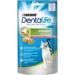 Purina Dentalife Feline Dailyoral Care Sabor Salmón Snacks Gato 8x40 gr