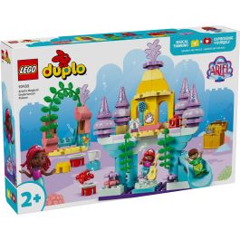 LEGO 10435 DUPLO Disney La Sirenita Ariel: El Palacio Mágico Subacuático - Set de Construcción con Figura de Ariel