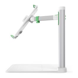 Belkin EDC001 Carro para Administración de Tabletas, Blanco, para Pantallas de 7 a 12.9 Pulgadas, Giratorio y con Gestión de Cables