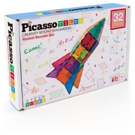 PICASSO TILES Bloques magnéticos 32 piezas +3 años para construir estructuras Precio: 26.49999946. SKU: B1JBYN5VYX