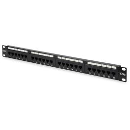 DIGITUS Patchpanel 24-Port CAT 5e RJ-45 sin blindaje, negro Precio: 48.68999949. SKU: B12MH88MWB