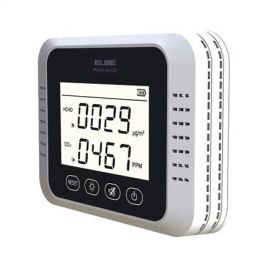 Medidor de Calidad de Aire y CO2 ELBE SG-100-CO2 - Detector con Alarma, Batería de Litio y Pantalla LED Medidor de Calidad de Aire y CO2 ELBE SG-100-CO2 - Detector con Alarma, Batería de Litio y Pantalla LED