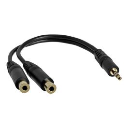 StarTech.com 0.15M Adaptador de Audio Divisor Mini Jack 3.5 mm Macho a 2x Hembra 15cm para Auriculares/Altavoces Precio: 4.94999989. SKU: S55056359