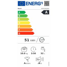 Lavadora BOSCH WGG256ZXES 60 cm 1400 rpm 10 kg