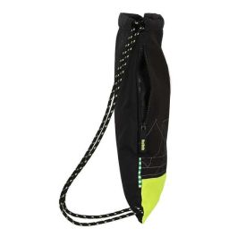 Bolsa Mochila con Cuerdas Real Betis Balompié Negro Lima Bolsa Mochila con Cuerdas Real Betis Balompié Negro Lima