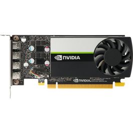 PNY Quadro T1000 VCNT1000-8GB-PB Tarjeta Gráfica 8GB GDDR6 Low Profile para PC, NVIDIA, 4x Mini DP