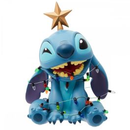 Enesco Figura Disney Stitch Enredado en Luces Navideñas Coleccionable para Adultos Precio: 63.1983. SKU: B13VTK72BM