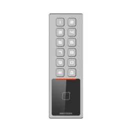Hikvision Terminal de Control de Accesos Mifare y PIN, IP65 IK08 – 10.000 Tarjetas y 100.000 Eventos