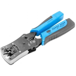 Phasak TD 018 Crimpadora Profesional para Conectores RJ11 RJ12 RJ45 con Tester LED, Pelacables y Cortador - Herramienta 3 en 1 para Redes Datos/Voz Precio: 45.4839. SKU: B162TYDV4Q