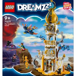 LEGO 71477 DREAMZzz La Torre del Hombre de Arena, Castillo de Juguete con Araña, Pájaro y Figuras de Brujas