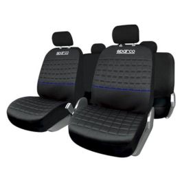 Abc SPC1042AZ Juego Completo Fundas Asiento Lazio Negras y Azules 11 Piezas Compatible Airbag Trasera Partida 1/3 2/3 Poliéster Precio: 54.49999962. SKU: S3700569