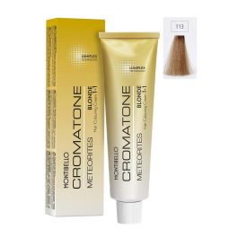 Montibel·lo Cromatone Meteorites Blonde 113 Coloración en Crema con Poder de Aclaración Hasta 5 Tonos para Rubios Iluminados Precio: 10.58999986. SKU: S4247678