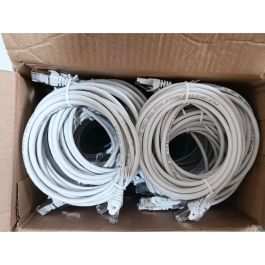 EQUIP 635512 Cable de Red Ethernet Cat6 S/FTP 3m Blanco LSZH Doble RJ45
