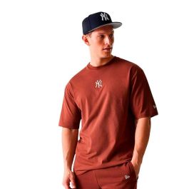 Camiseta de Manga Corta Hombre New Era MLB MIDI LE OS Marrón 5-6 Años