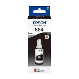 Epson Tinta Negra Botella EcoTank Serie L y ET, 70ml - Nº 664 Precio: 10.50000006. SKU: S8405642
