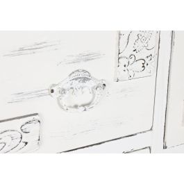 DKD Home Decor Cajonera Romántico Blanco de Madera con 6 Cajones, 2 Puertas y 1 Estantería. Dimensiones: 69x38x130 cm DKD Home Decor Cajonera Romántico Blanco de Madera con 6 Cajones, 2 Puertas y 1 Estantería. Dimensiones: 69x38x130 cm