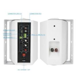 TOOQ ALTAVOCES AUTOAMPLIFICADOS DE PARED BLANCOS TOOQ ALTAVOCES AUTOAMPLIFICADOS DE PARED BLANCOS