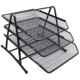 Bandeja Sobremesa Metalica Malla Negra Set De 3 Precio: 13.99870538. SKU: B1CJ3BPG6K