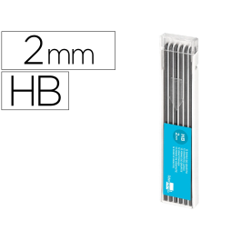 Liderpapel Minas Grafito 2 mm Estuche de 12 Minas Longitud 120 mm HB Precio: 1.49999949. SKU: B1AE3KNH4N