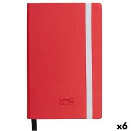 Cuaderno de Notas Galgo Rojo A6 (6 Unidades) Precio: 20.50000029. SKU: B1CQ42CQRJ