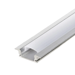 BX3 Perfil de Aluminio Difusor Opal para Tira LED, 2 metros, Modelo BX3-A1708, Protección y Disipación Térmica, Montaje Sencillo Precio: 10.9384. SKU: B127WYESCE