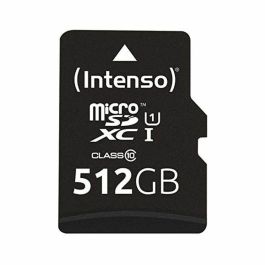 Tarjeta de Memoria Micro SD con Adaptador INTENSO 3423493 512 GB