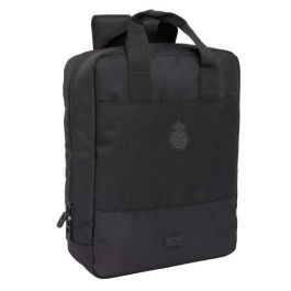Safta Mochila para Portátil 13,3''+USB Real Madrid Premium 29x39x11 cm