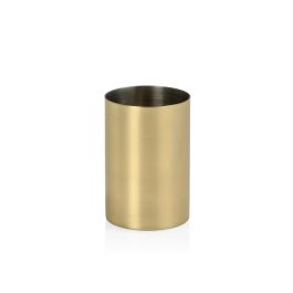 Andrea House Portacepillos de baño acero inoxidable dorado Ø6,5x9,5 cm Precio: 17.5000001. SKU: B1398H6X6F