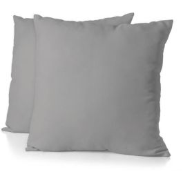 Juego de 2 fundas de almohada - HOME LINGE PASSION - 63 x 63 cm - Gris claro Precio: 24.89000008. SKU: B129ZZF8CJ