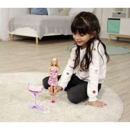 Smoby Steffi Love Muñeca Embarazada Futura Mamá 29cm SIM4006592091156 con Accesorios Bebé y Barriga que Crece