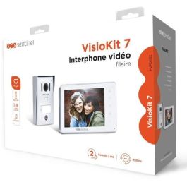 Videoportero con cable, color blanco - VisioKit 7 - SCS SENTINEL Videoportero con cable, color blanco - VisioKit 7 - SCS SENTINEL