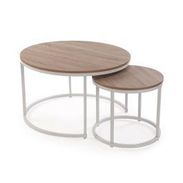 Versa 2 Mesas Auxiliares Aurea Blancas 80x48 cm Precio: 113.78999962. SKU: B1GECQYKX5