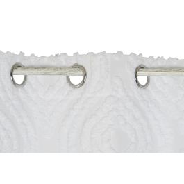 Cortina Boho DKD Home Decor Blanco 260 x 140 cm (2 Unidades) Cortina Boho DKD Home Decor Blanco 260 x 140 cm (2 Unidades)