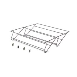 Emuca Cajón zapatero para armarios y vestidores Quartz, 440 (M60), Acero, Titanio Precio: 29.49999965. SKU: B14X5BZVBN