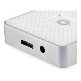 Conceptronic Hubbies03 Hub USB 3.0 de 4 Puertos con Cable Desmontable y Alimentación Externa para PC y Portátil (Windows 10/8/7/XP)