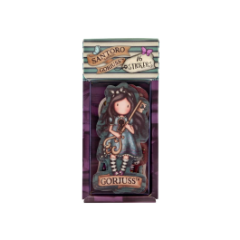 Safta Pegatinas Gorjuss Through The Looking Glass Expositor 18 Cajas de 16 Unidades 190x100x197 mm