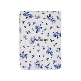 Pocketbook Funda Shell Series Verse + Carcasa Patrón Flores Blanco y Azul 6" Precio: 23.68999952. SKU: B15DRE235W