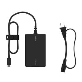 Belkin INC016GLBK Cargador Universal Portátil 100W USB-C GaN PD para Portátiles, Smartphones y Consolas