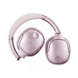 Intenso O400Ha Auriculares Inalámbricos Over-Ear con Cancelación Activa de Ruido (ANC), Hasta 75h Autonomía, Bluetooth 5.3, Plegables, Color Rosa