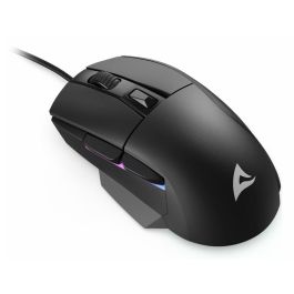 Sharkoon SKILLER SGM35 Ratón Gaming Óptico de Alto Rendimiento 6400 DPI USB Diestro con Sensor ATG4090 Botones PBT Iluminación RGB sin Software
