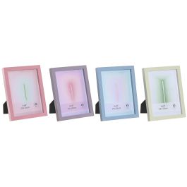 DKD Home Decor Marco de Foto 15x20 Urban - Set de 4 Marcos en MDF y Cristal, Colores Verde y Azul. Dimensiones Marco: 22x17x2.5 cm Precio: 17.95000031. SKU: B1BBXCSV7N