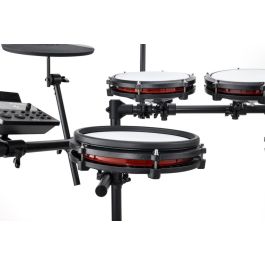 Alesis Nitro Max Kit Batería Electrónica con Parches de Malla Premium, Caja de 10", Tambores de 8", Bombo, Platillos de 10" con Choke y Módulo con Bluetooth